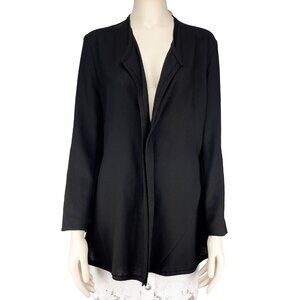 LANVIN Summer 2009 French Haute Couture Zip-up Long Sleeves Back Ruffles blazer